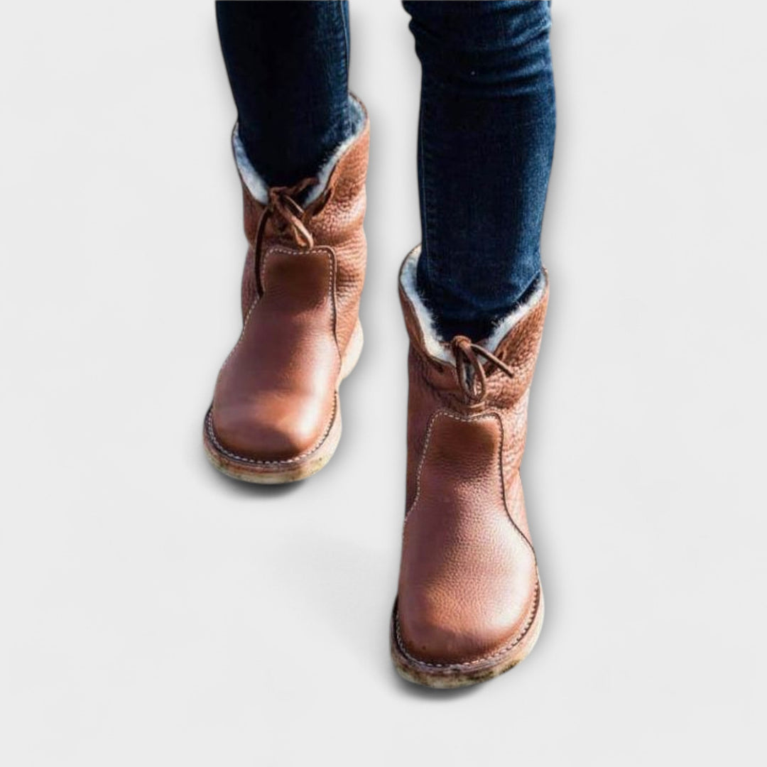 Zeita - Botas impermeables con forro de lana