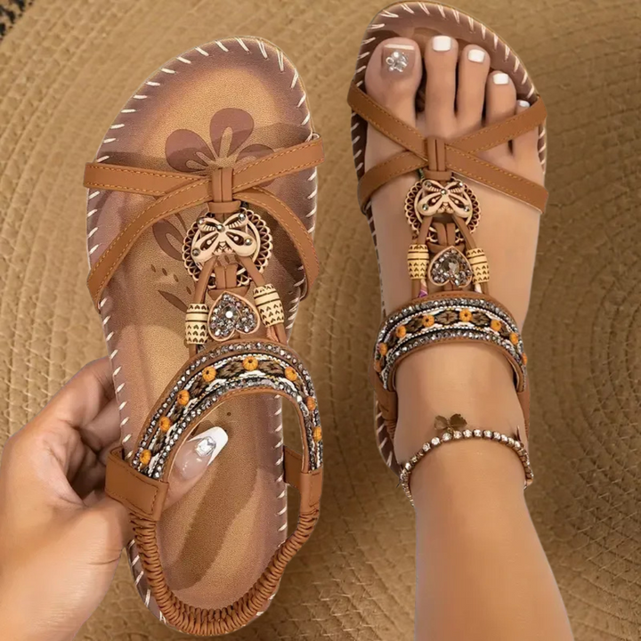 Flora | Sandalias Estilo Ibiza Uniendo Confort y Elegancia