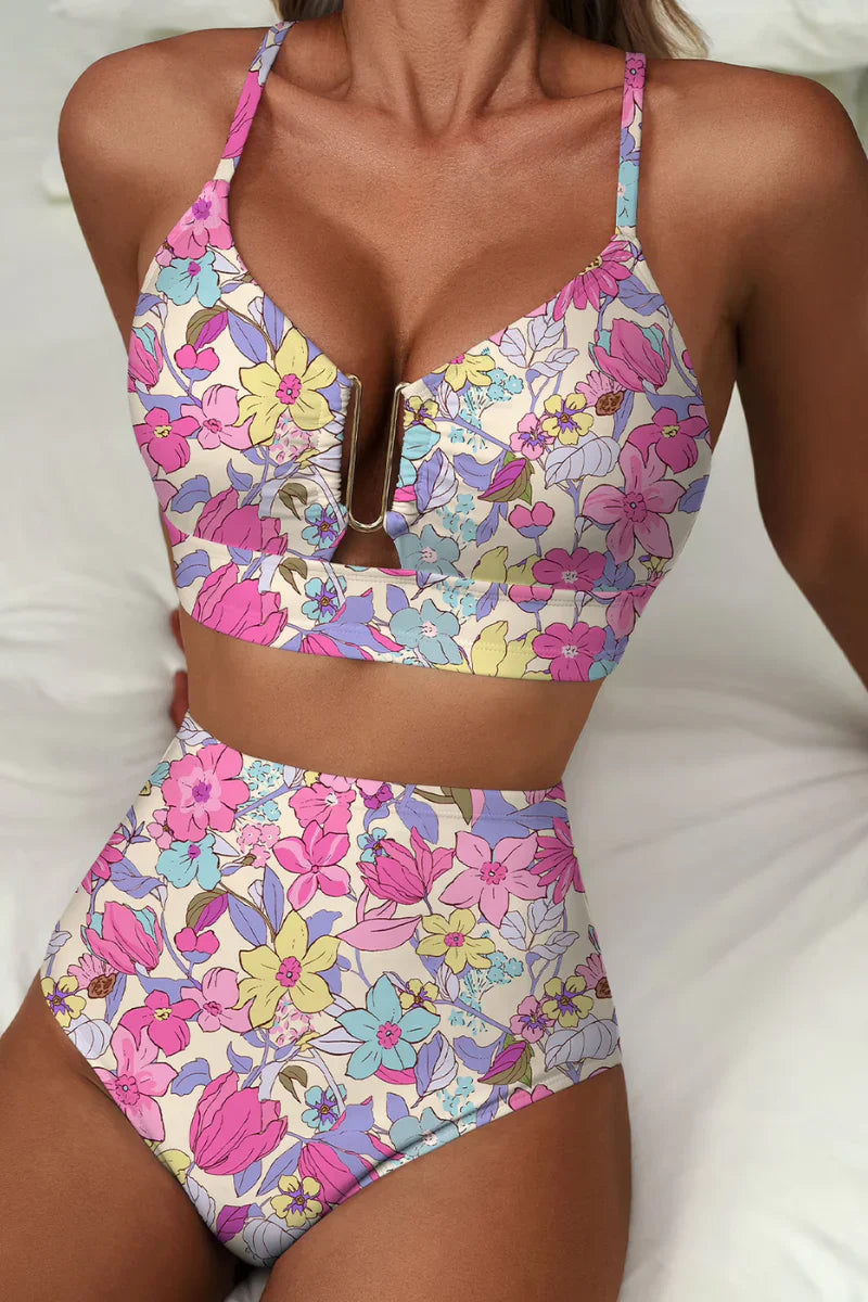 Fiona - Bikini moldeador elegante de cintura alta