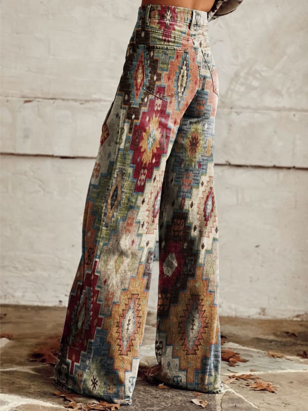 Lia - Pantalones Retro Elegantes