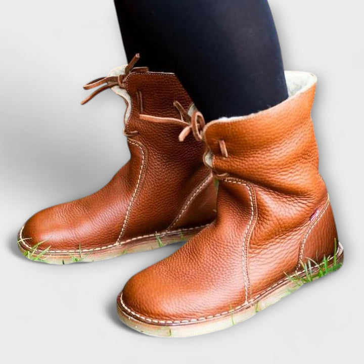 Zeita - Botas impermeables con forro de lana