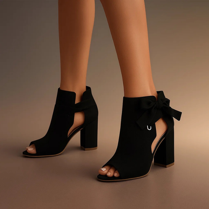 Marcela | Tacones Elegantes de Tacón Ancho