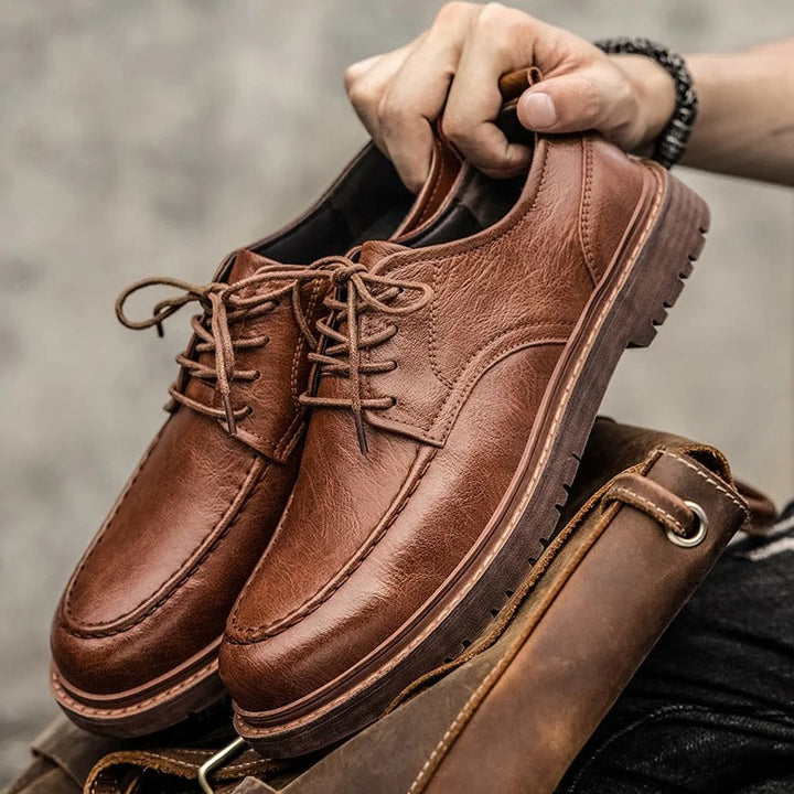 Simón - Zapatos de Cuero Verdadero