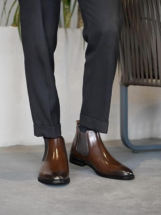 Pedro - Botines Chelsea de Cuero