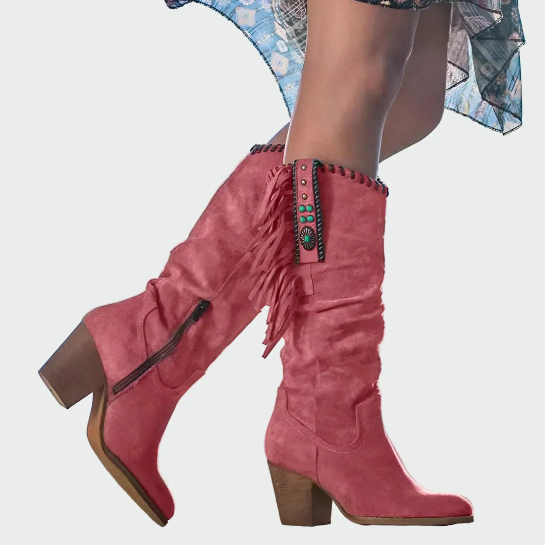 Botines de cuero cómodos