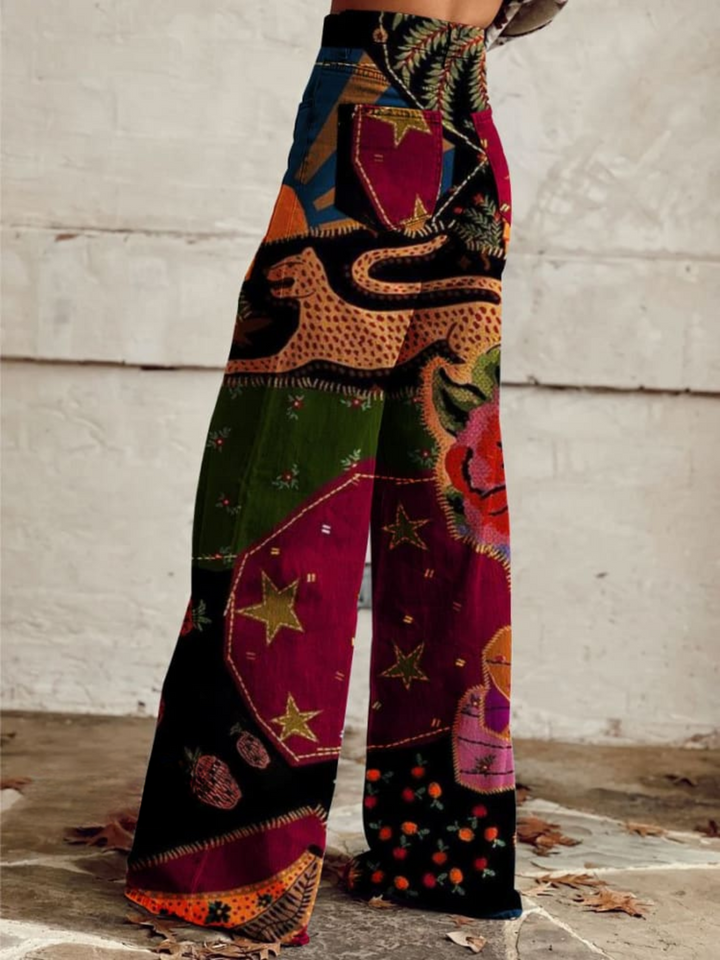 Elena - Pantalones de estilo Bohemio
