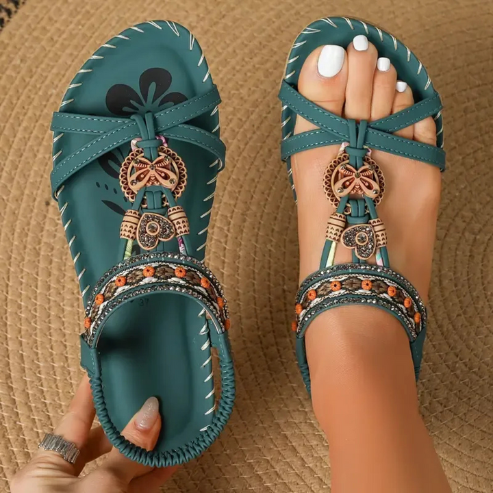 Flora | Sandalias Estilo Ibiza Uniendo Confort y Elegancia