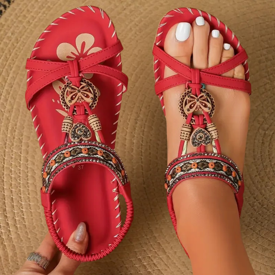 Flora | Sandalias Estilo Ibiza Uniendo Confort y Elegancia