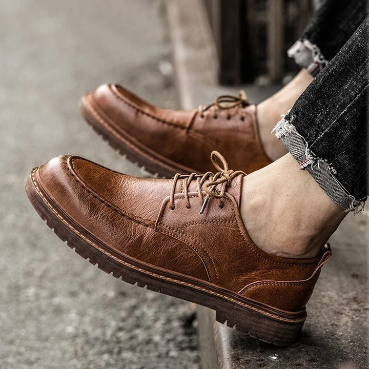 Simón - Zapatos de Cuero Verdadero
