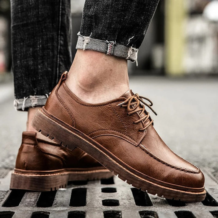 Simón - Zapatos de Cuero Verdadero