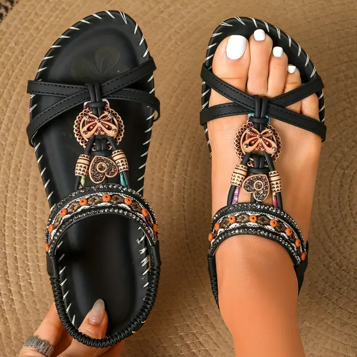 Flora | Sandalias Estilo Ibiza Uniendo Confort y Elegancia