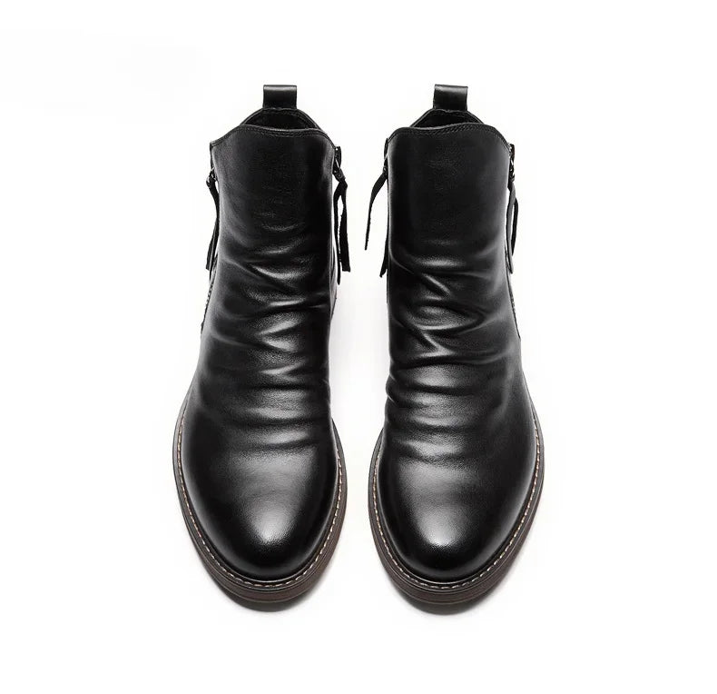 Pablo - Botas Chelsea de Cuero