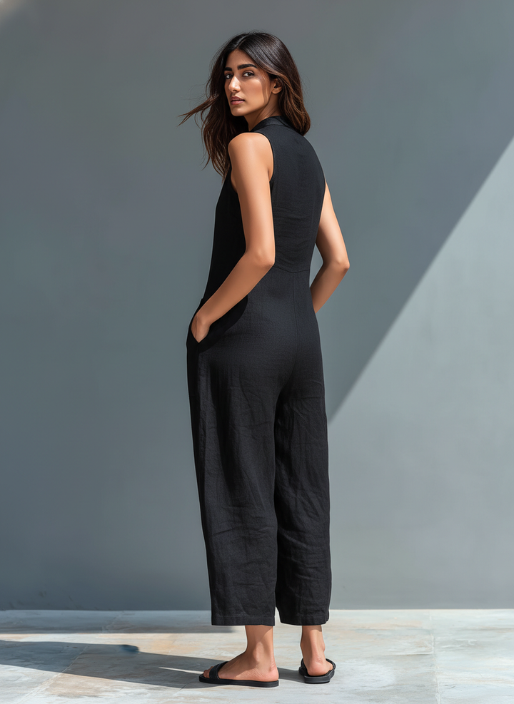 Claudia - Mono minimalista de lino