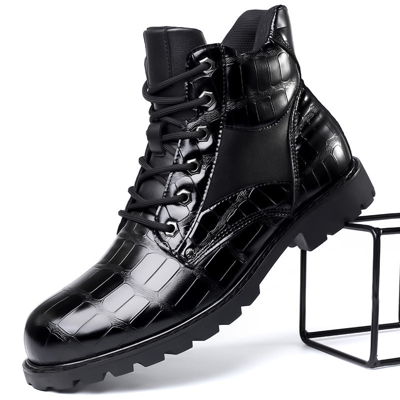 Alfonso - Botas de Cuero de Cocodrilo