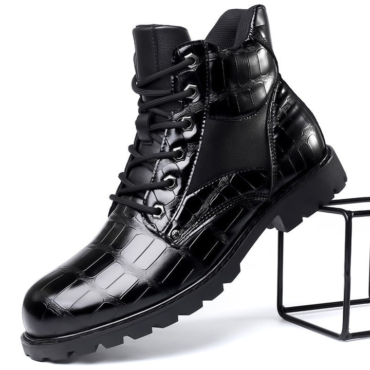 Alfonso - Botas de Cuero de Cocodrilo