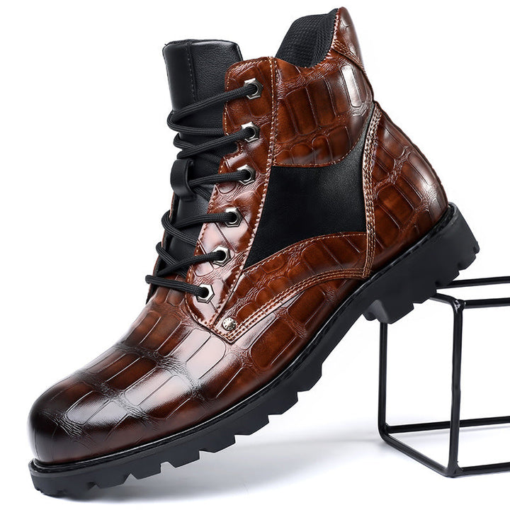 Alfonso - Botas de Cuero de Cocodrilo