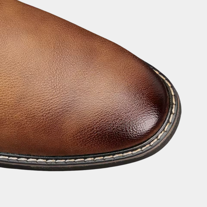 Dinis - Botines Chelsea de Cuero