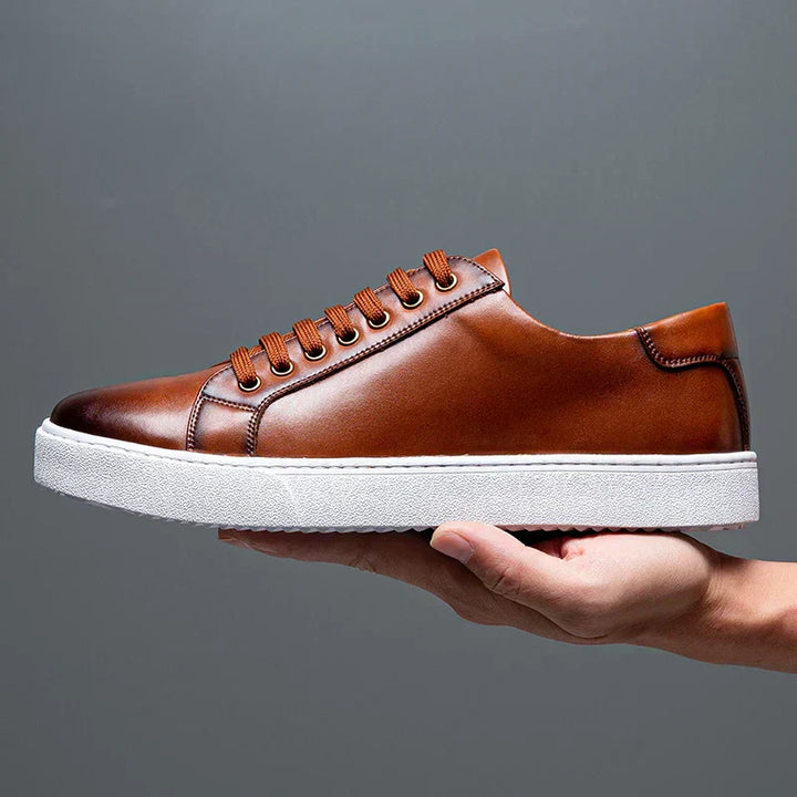 Gonzalo - Zapatillas de Cuero Italiano