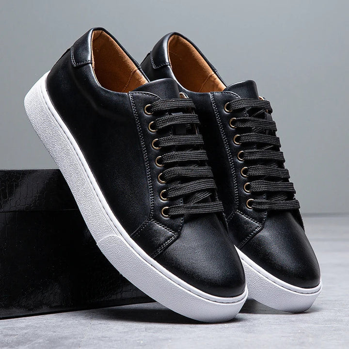 Gonzalo - Zapatillas de Cuero Italiano