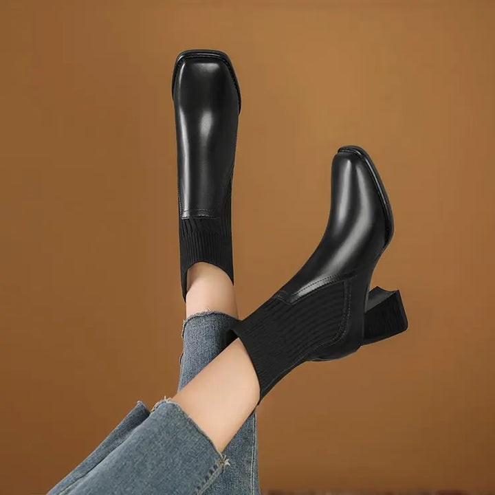 Catia - Botas elegantes con plataforma