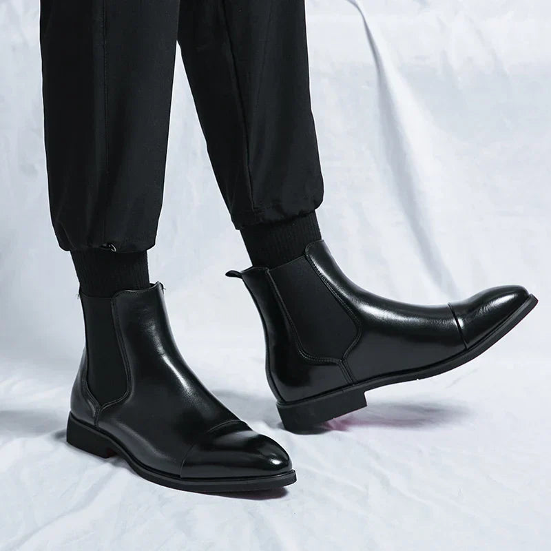 Hugo - Botas Chelsea de Cuero