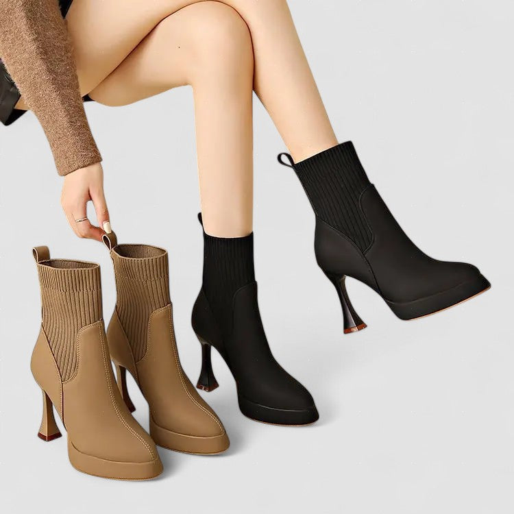 Eugenia - Botas con plataforma, Confort y Elegancia Femenina