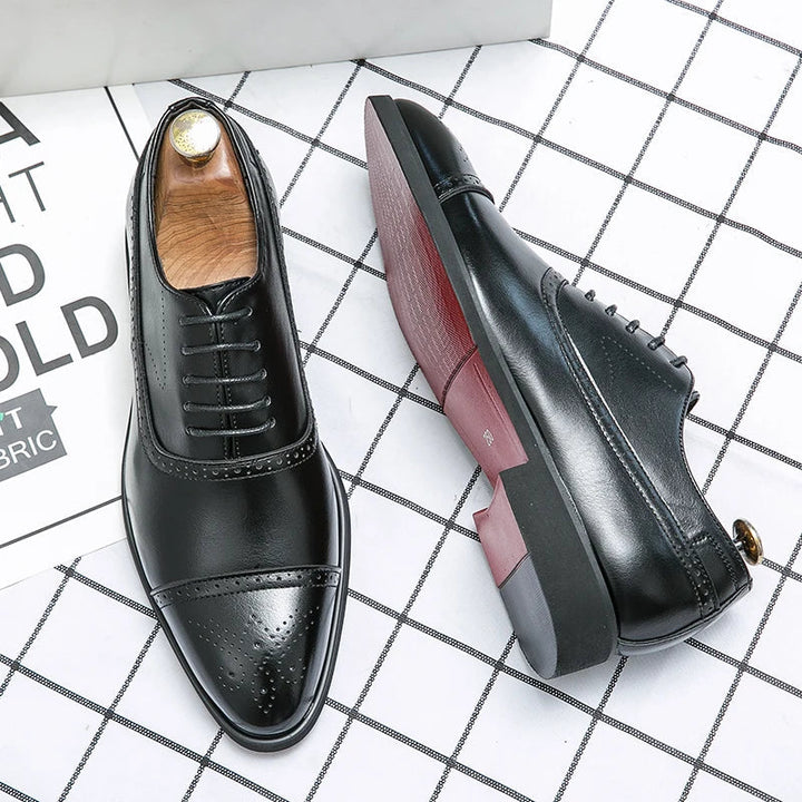 Mario - Zapatos Elegantes de Cuero