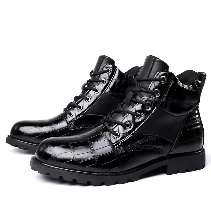 Alfonso - Botas de Cuero de Cocodrilo