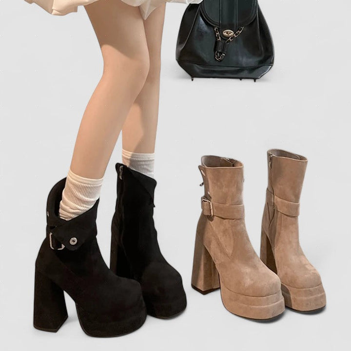 Amalia - Botas de estilo urbano con personalidad y confianza