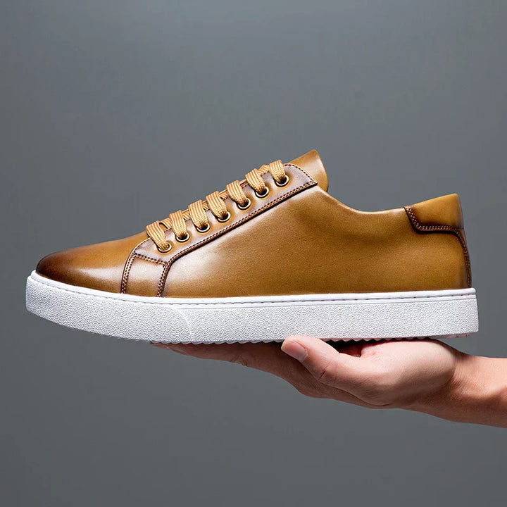 Gonzalo - Zapatillas de Cuero Italiano