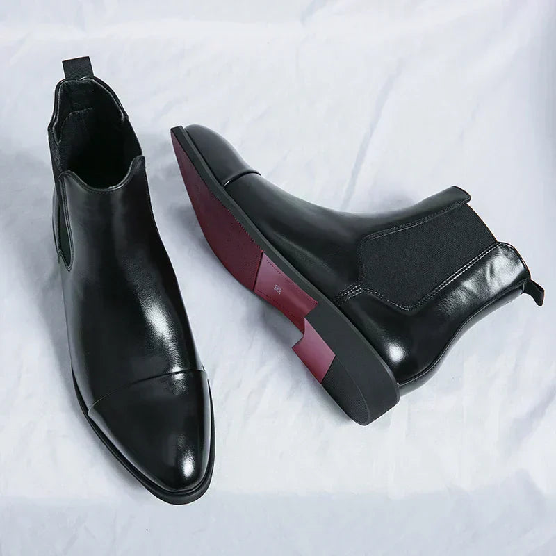 Hugo - Botas Chelsea de Cuero
