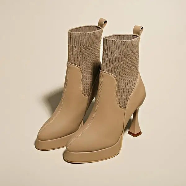 Eugenia - Botas con plataforma, Confort y Elegancia Femenina