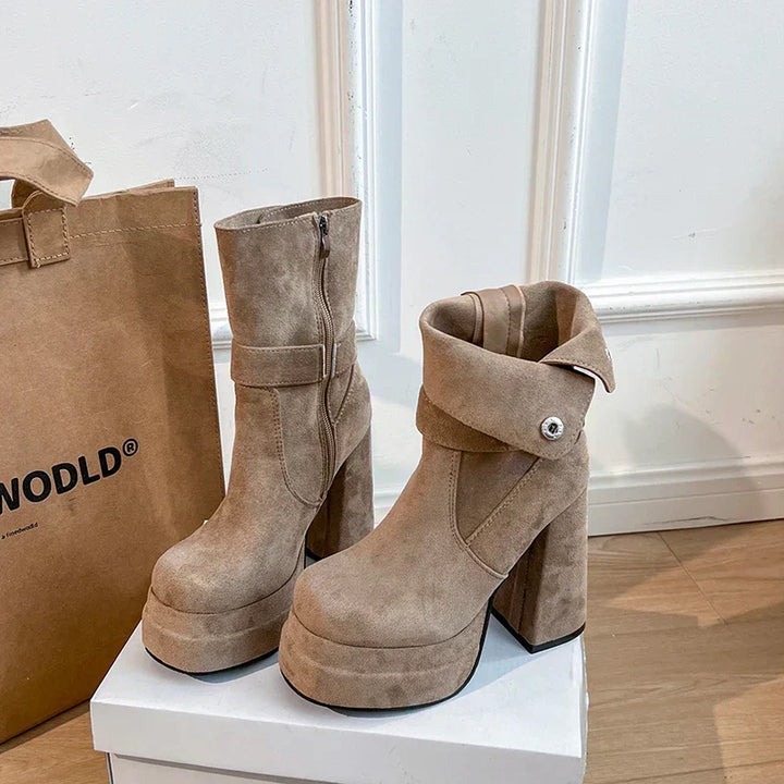 Amalia - Botas de estilo urbano con personalidad y confianza