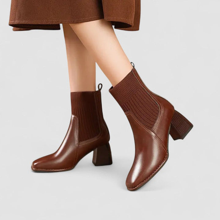Catia - Botas elegantes con plataforma