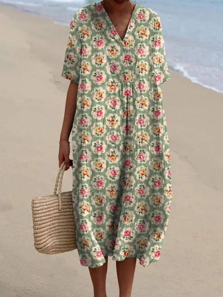 Quirine™ | Vestido Impreso Brisa de Verano