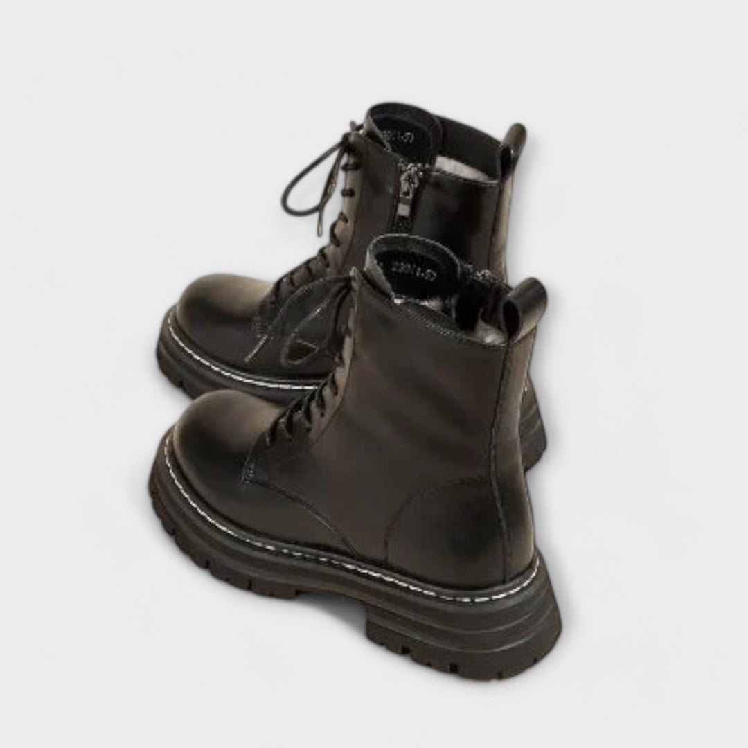 Flávia - Botas de cuero para mujer