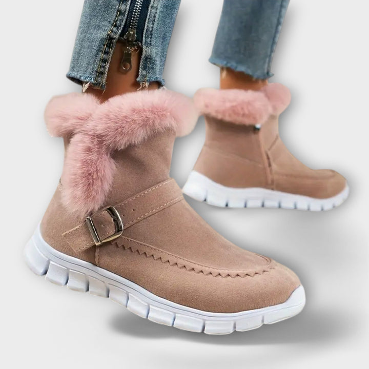 Anabel - Botas de tobillo cálidas y forradas
