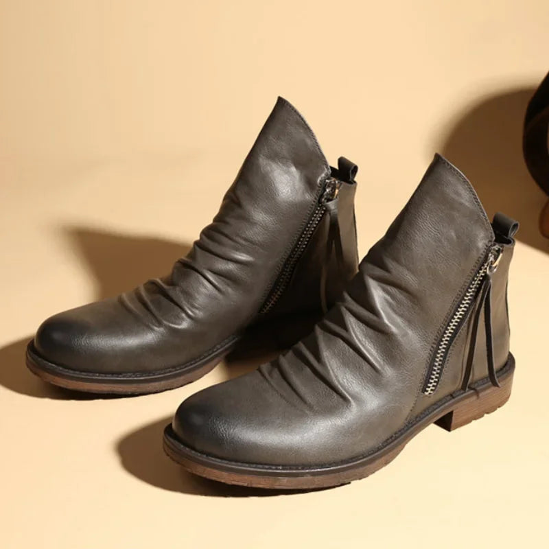 Pablo - Botas Chelsea de Cuero