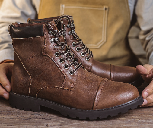 Bernardo - Botas de cuero premium