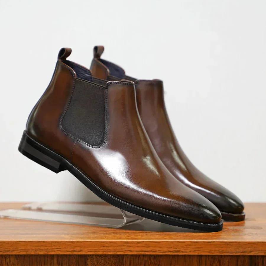 Pedro - Botines Chelsea de Cuero